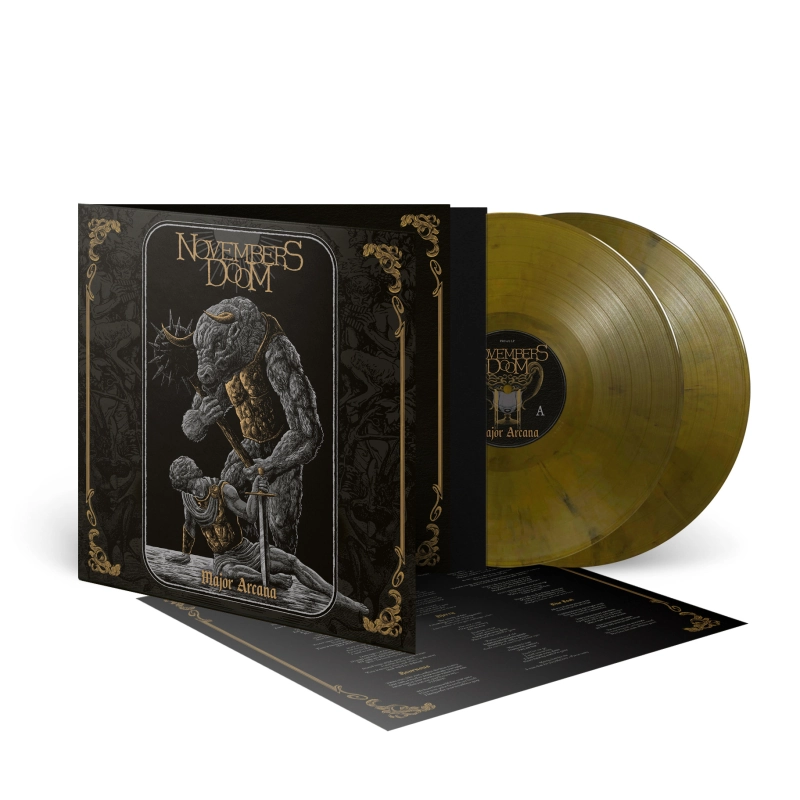 NOVEMBERS DOOM · Major Arcana | GOLD/BLACK 2LP (Dark Metal/Doom Metal/Death Metal Vinyl) · Picture 2
