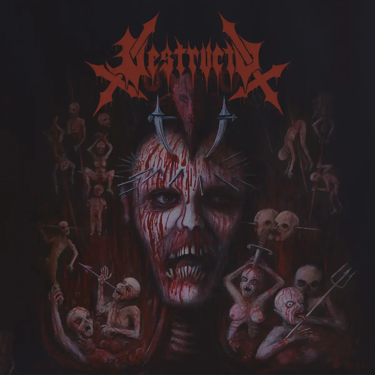 DESTRUCTO · Demonic Possession | BLACK LP (Black Metal Vinyl) · Picture 1