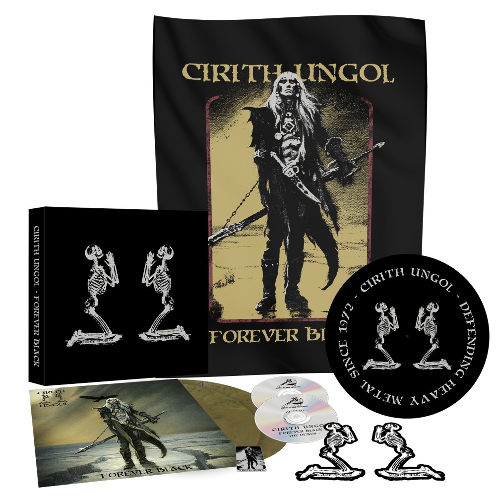 CIRITH UNGOL - Forever Black · DELUXE GREEN/BLACK BOXLP CIRITH UNGOL - Forever Black · DELUXE GREEN/BLACK BOXLP (Heavy Metal Vinyl)