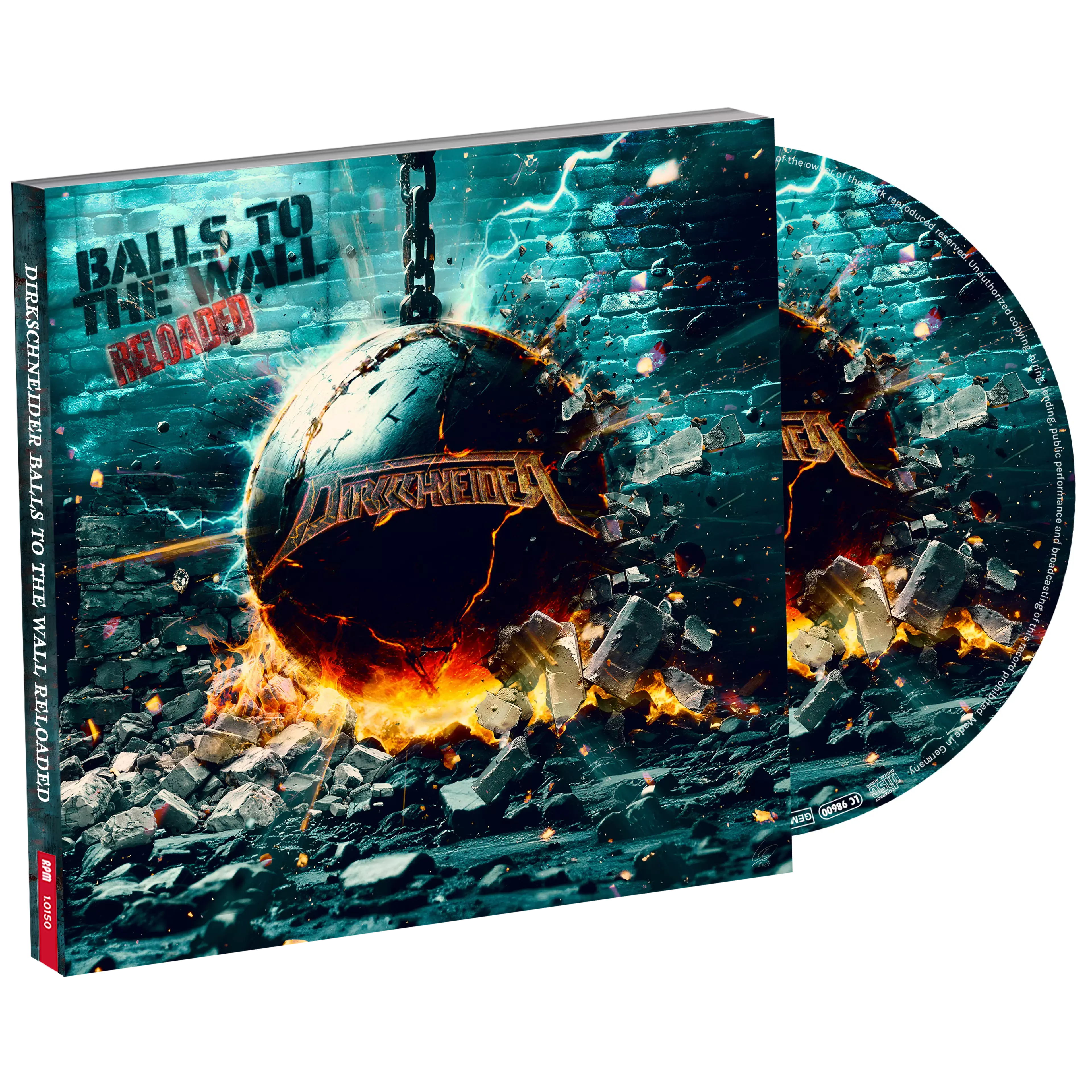 DIRKSCHNEIDER · Balls To The Wall Reloaded | DIGIPAK CD (Heavy Metal CDs)