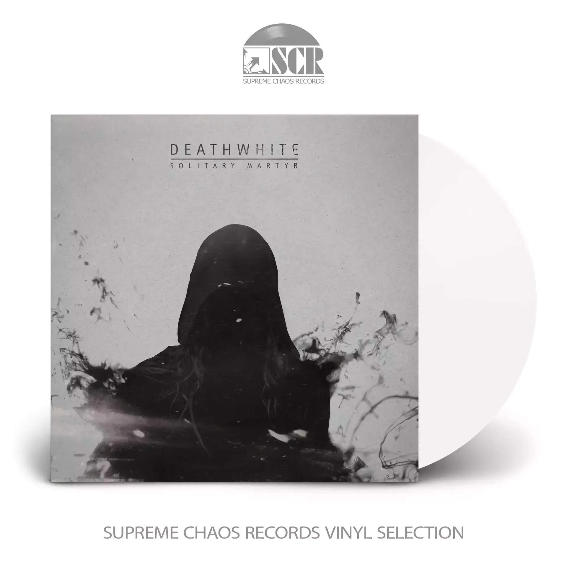 DEATHWHITE · Solitary Martyr - Ethereal | WHITE LP DEATHWHITE · Solitary Martyr - Ethereal | WHITE LP (Doom Metal Vinyl)