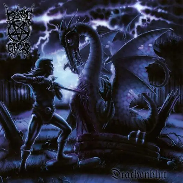 MYSTIC CIRCLE - Drachenblut · BLUE LP · Picture 1 MYSTIC CIRCLE - Drachenblut · BLUE LP (Black Metal Vinyl) · Picture 1