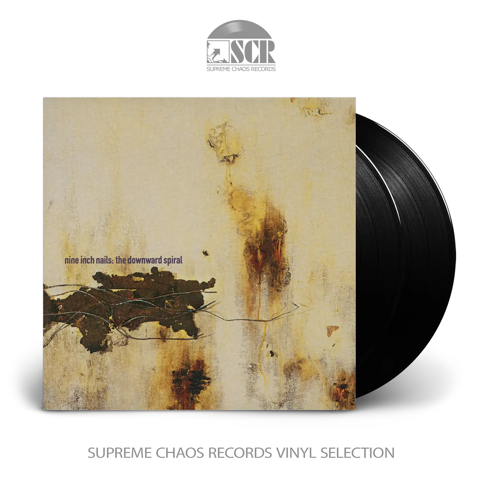 NINE INCH NAILS · The Downward Spiral | BLACK 2LP (Industrial Vinyl)