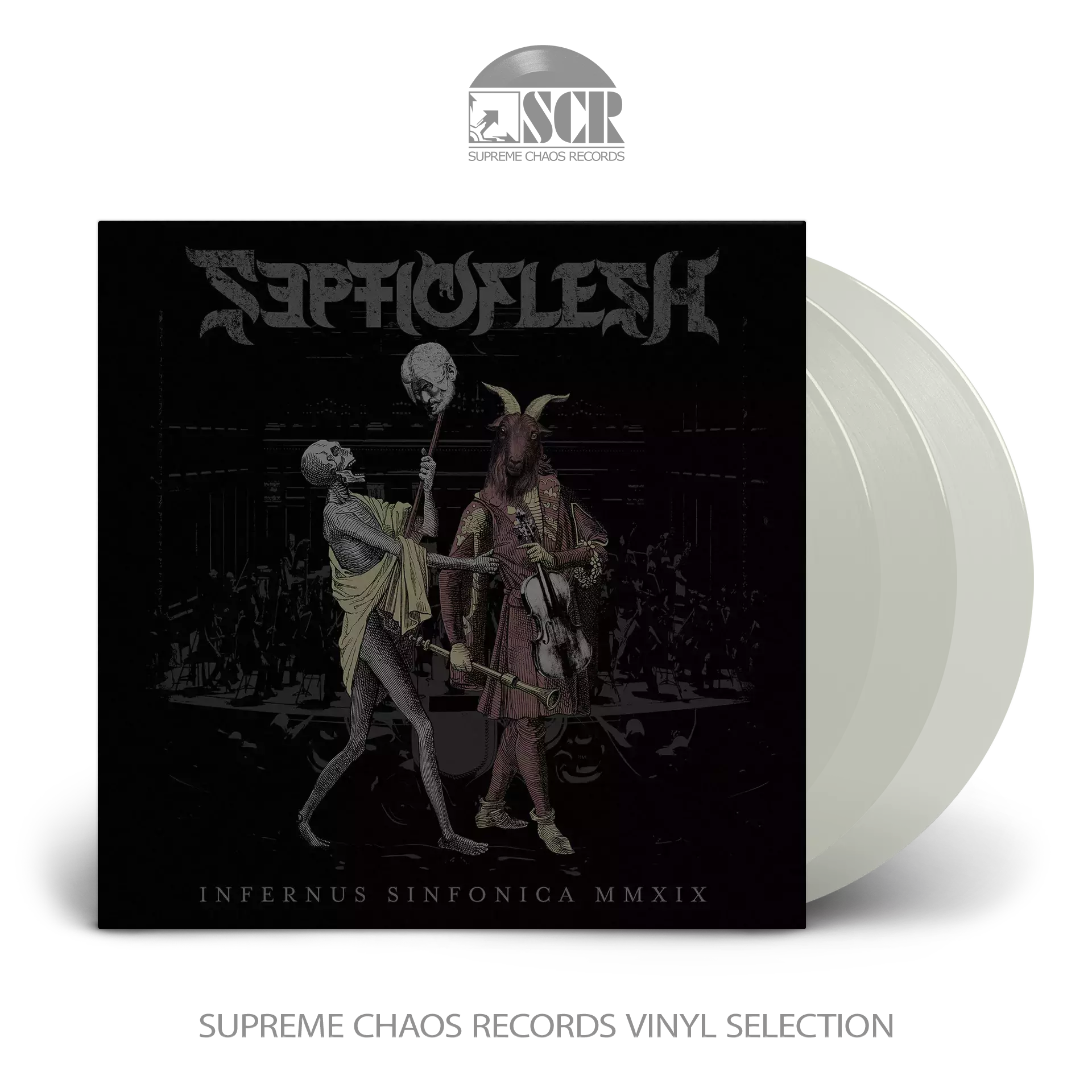 SEPTICFLESH - Infernus Sinfonica MMXIX [CLEAR 3LP+DVD SET]