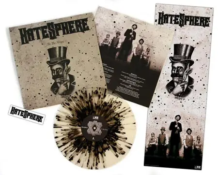 HATESPHERE - To The Nines · SPLATTER+POSTER+STICKER LP HATESPHERE - To The Nines · SPLATTER+POSTER+STICKER LP (Thrash Metal Vinyl)