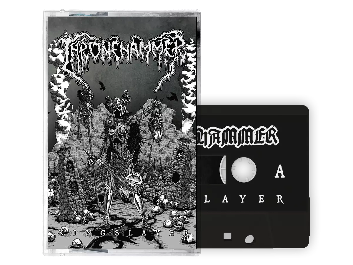THRONEHAMMER - Kingslayer [TRANSPARENT BLACK TAPE]