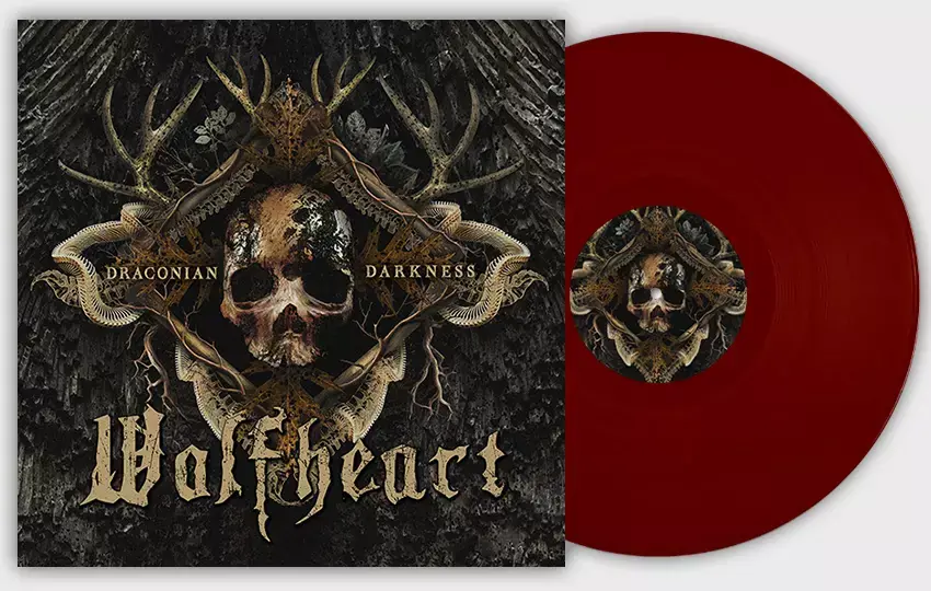 WOLFHEART - Draconian Darkness · OXBLOOD LP