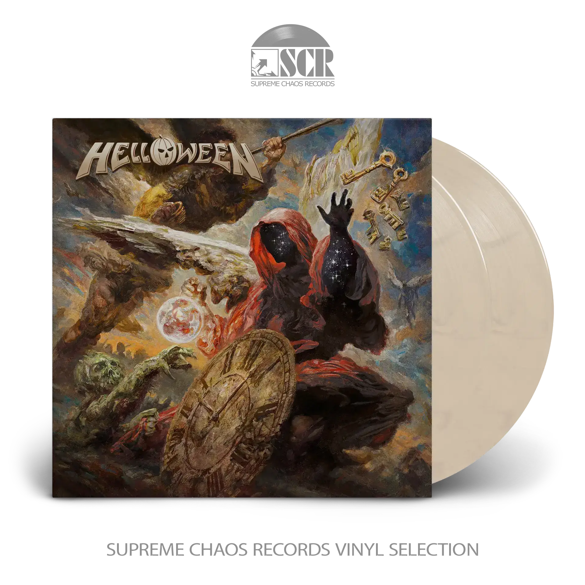 HELLOWEEN - Helloween · BROWN/WHITE 2LP (Heavy Metal Vinyl)