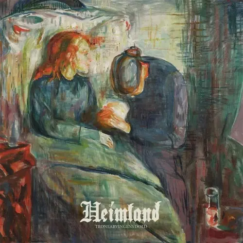 HEIMLAND · Tronearvingens Doed | BLACK 7" LP (Black Metal Vinyl) · Picture 1