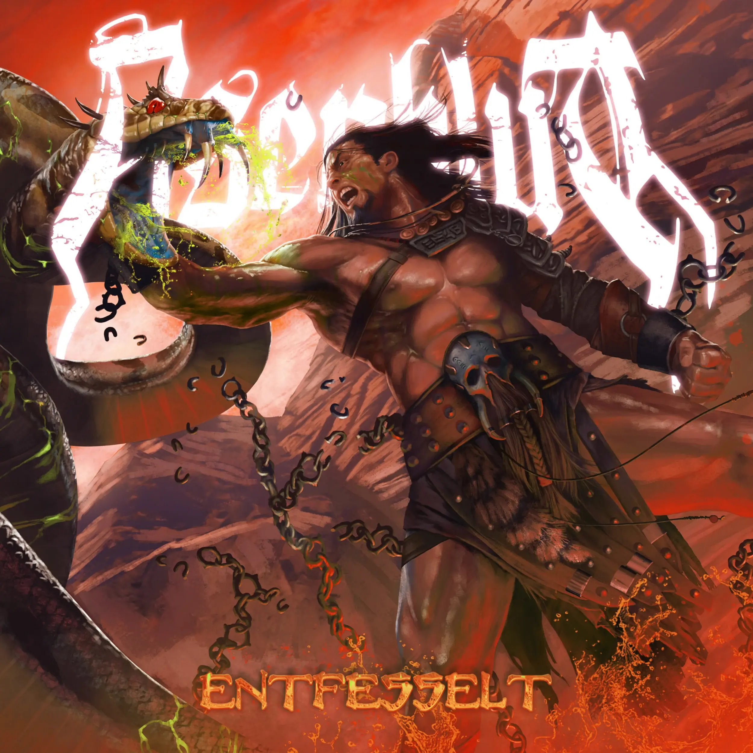 ASENBLUT - Entfesselt · GREEN LP · Picture 1 ASENBLUT - Entfesselt · GREEN LP (Viking Metal Vinyl) · Picture 1