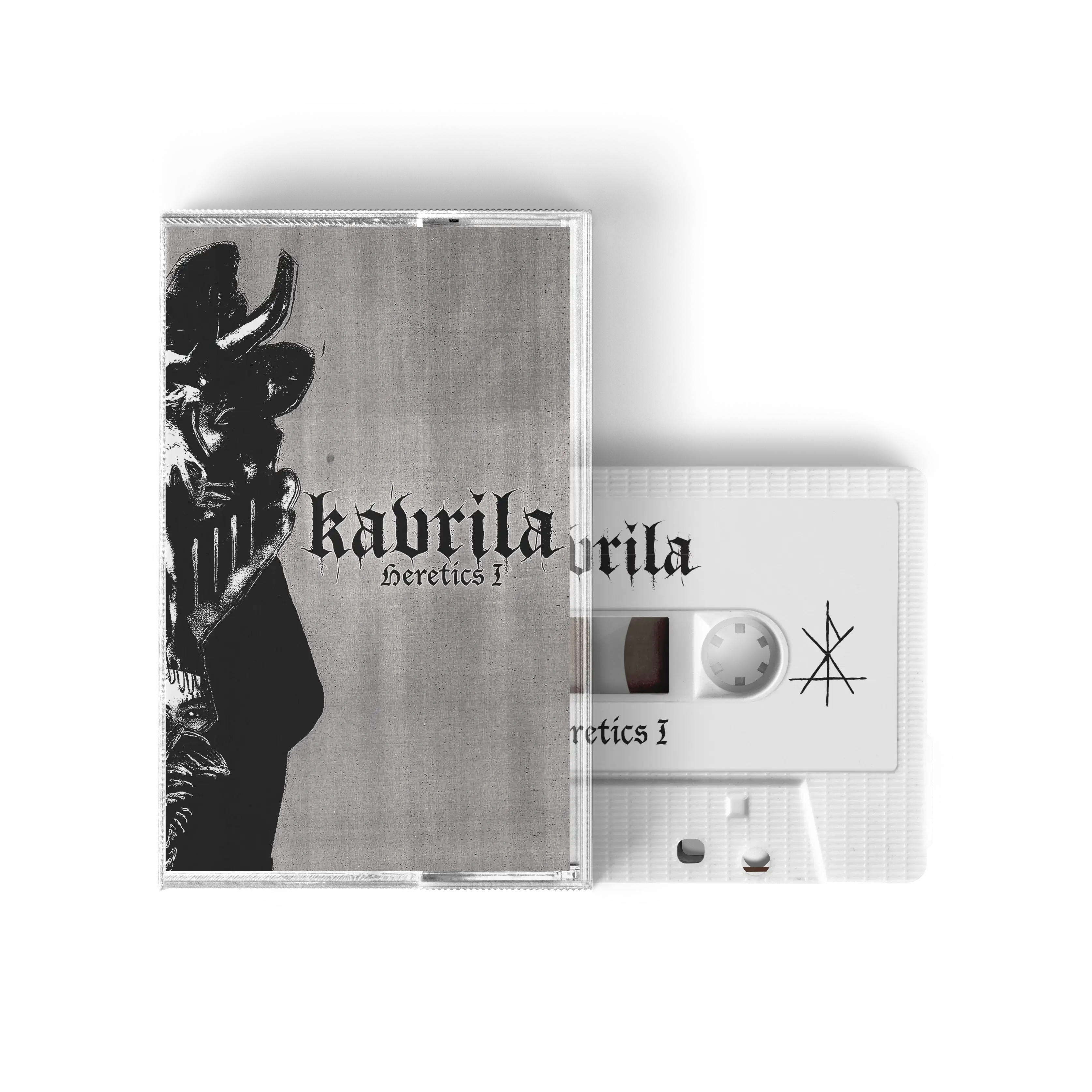KAVRILA - Heretics I · WHITE TAPE KAVRILA - Heretics I · WHITE TAPE (Sludge/Doom Metal/Black Metal/Hardcore Tapes)