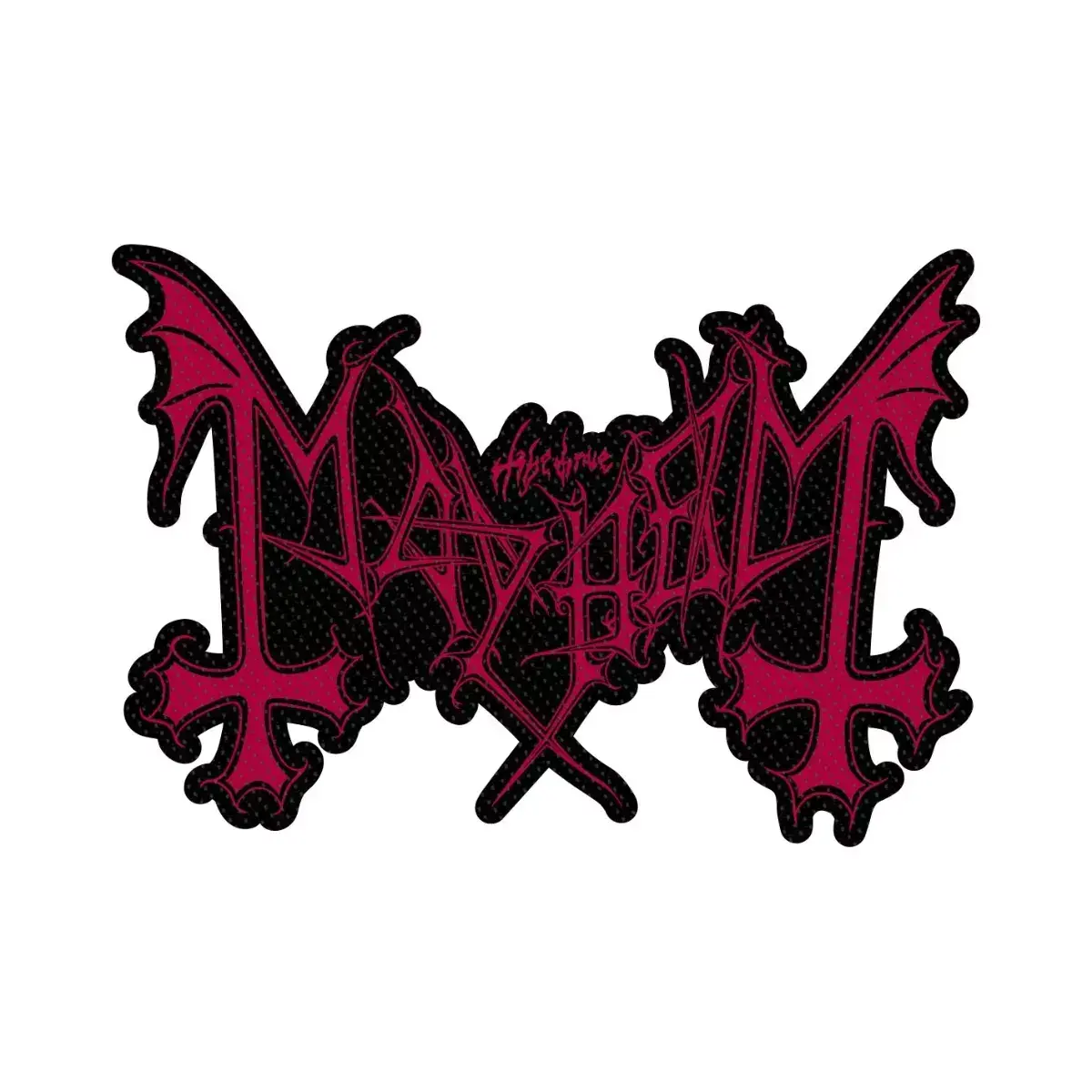 MAYHEM · Logo Cut-Out | PATCH (Black Metal Others)