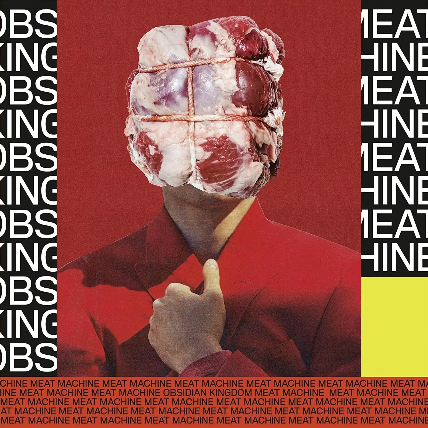 OBSIDIAN KINGDOM · Meat Machine | RED 2LP (Progressive Metal Vinyl) · Picture 1