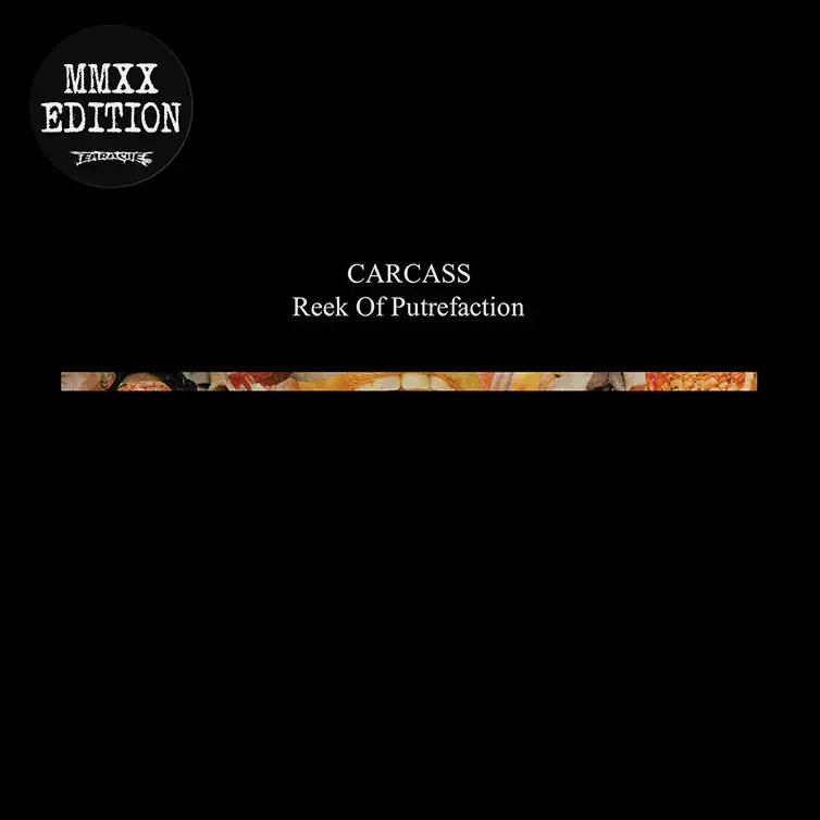 CARCASS - Reek Of Putrefaction MMXX · BLACK LP · Picture 1 CARCASS - Reek Of Putrefaction MMXX · BLACK LP (Death Metal Vinyl) · Picture 1