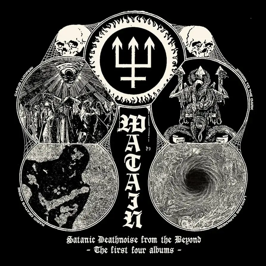WATAIN - Satanic Deathnoise From The Beyond · 4CD BOX SET