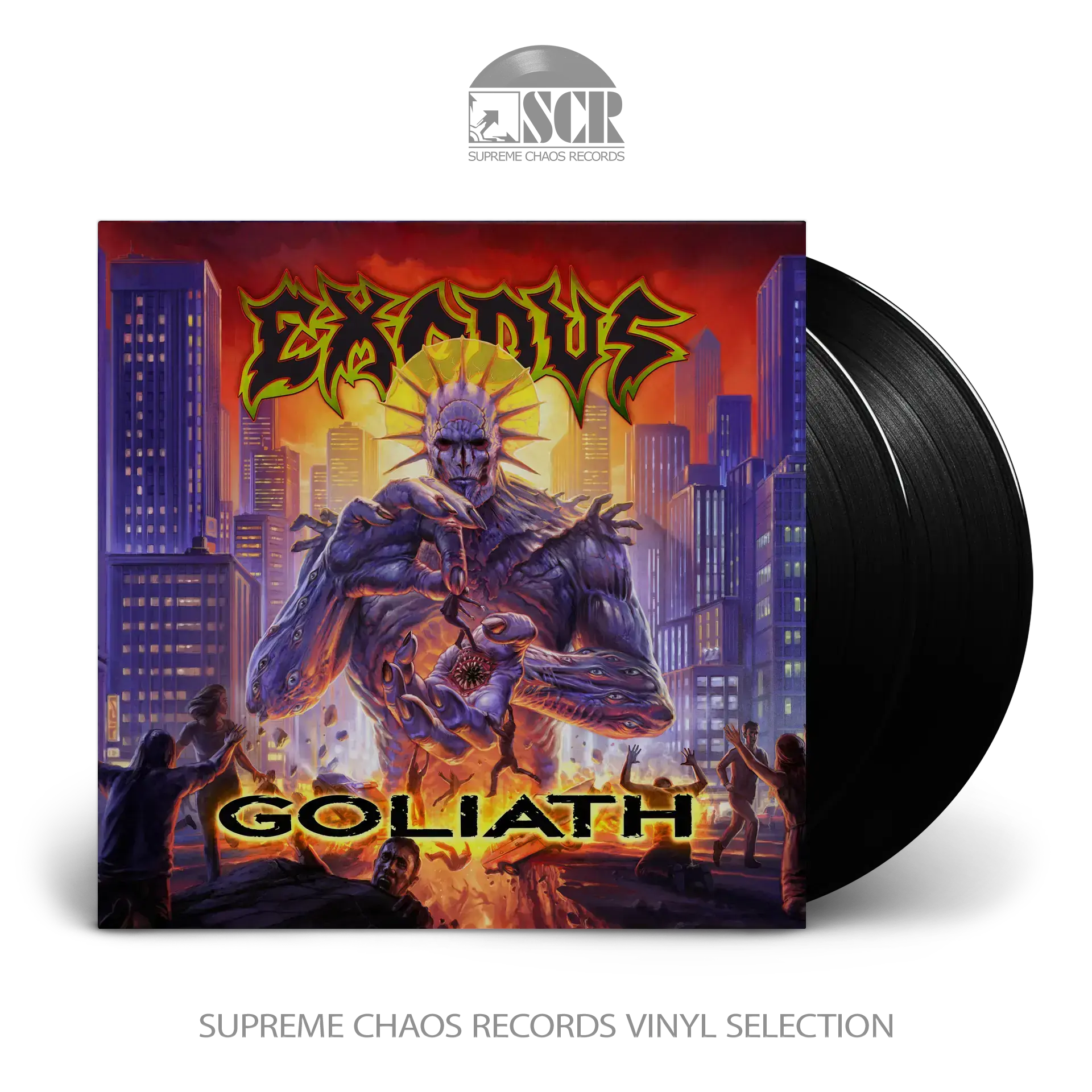EXODUS · Goliath | BLACK 2LP EXODUS · Goliath | BLACK 2LP (Thrash Metal Vinyl)