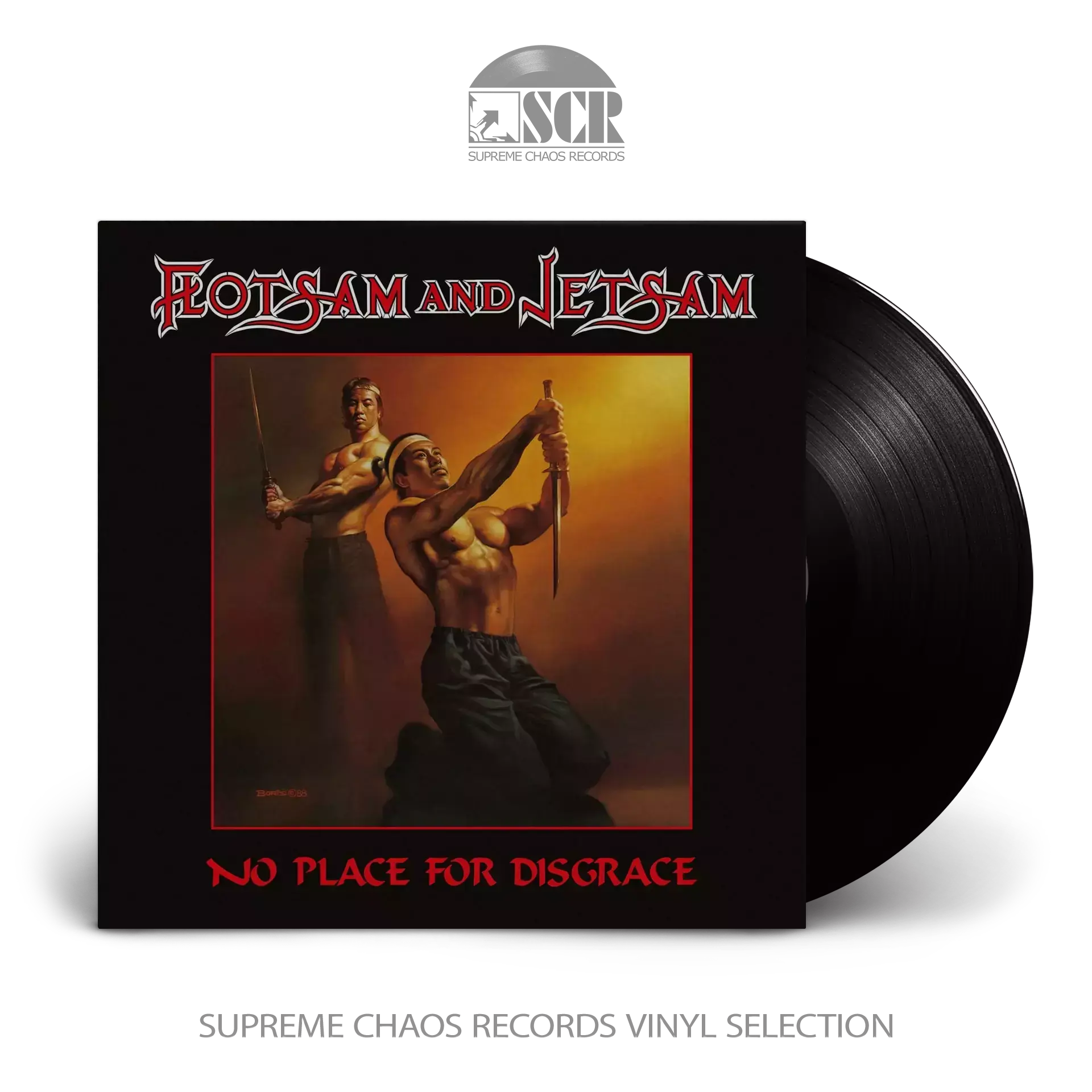 FLOTSAM AND JETSAM - No Place For Disgrace · BLACK LP