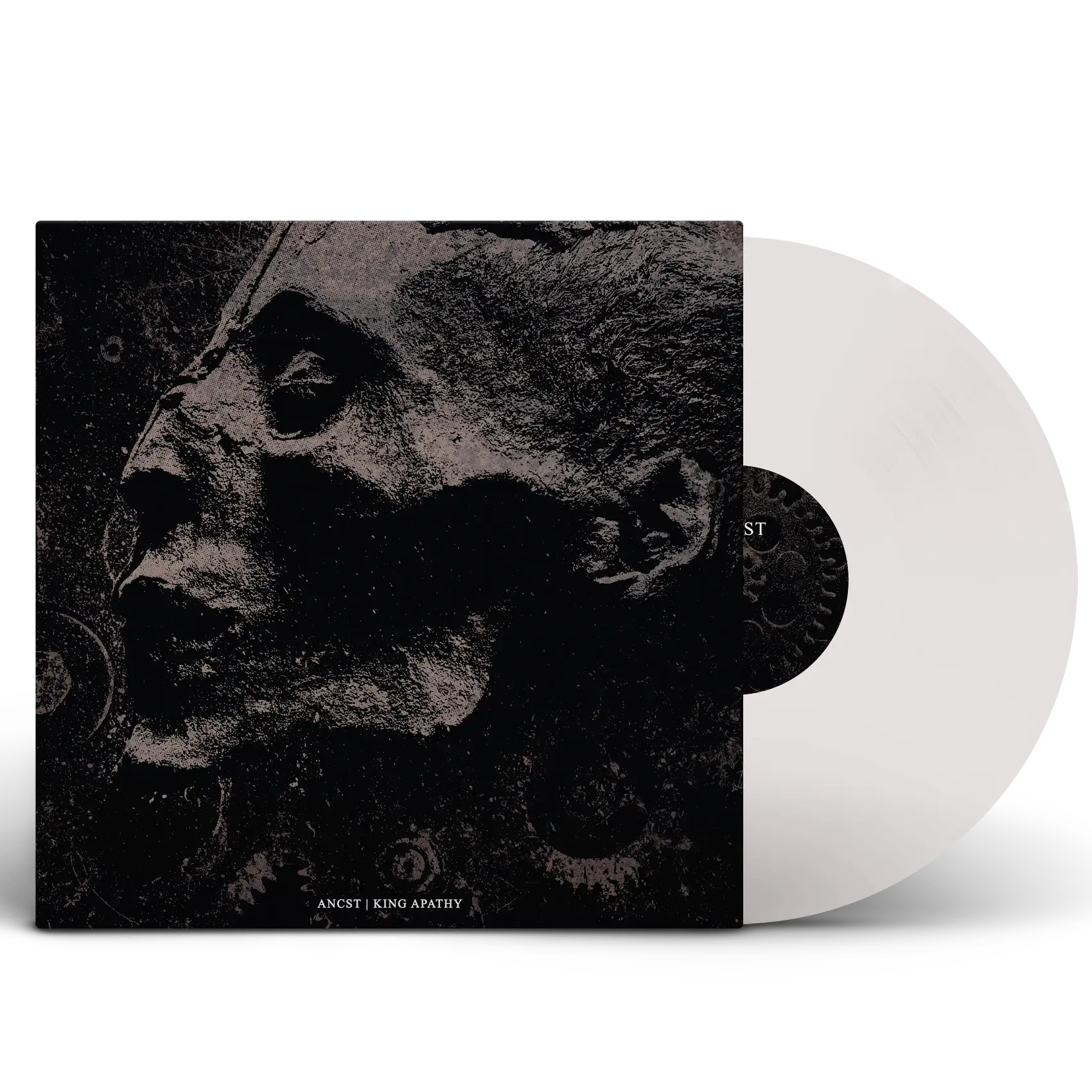 ANCST / KING APATHY - Split · CLEAR VINYL LP (Black Metal Vinyl)
