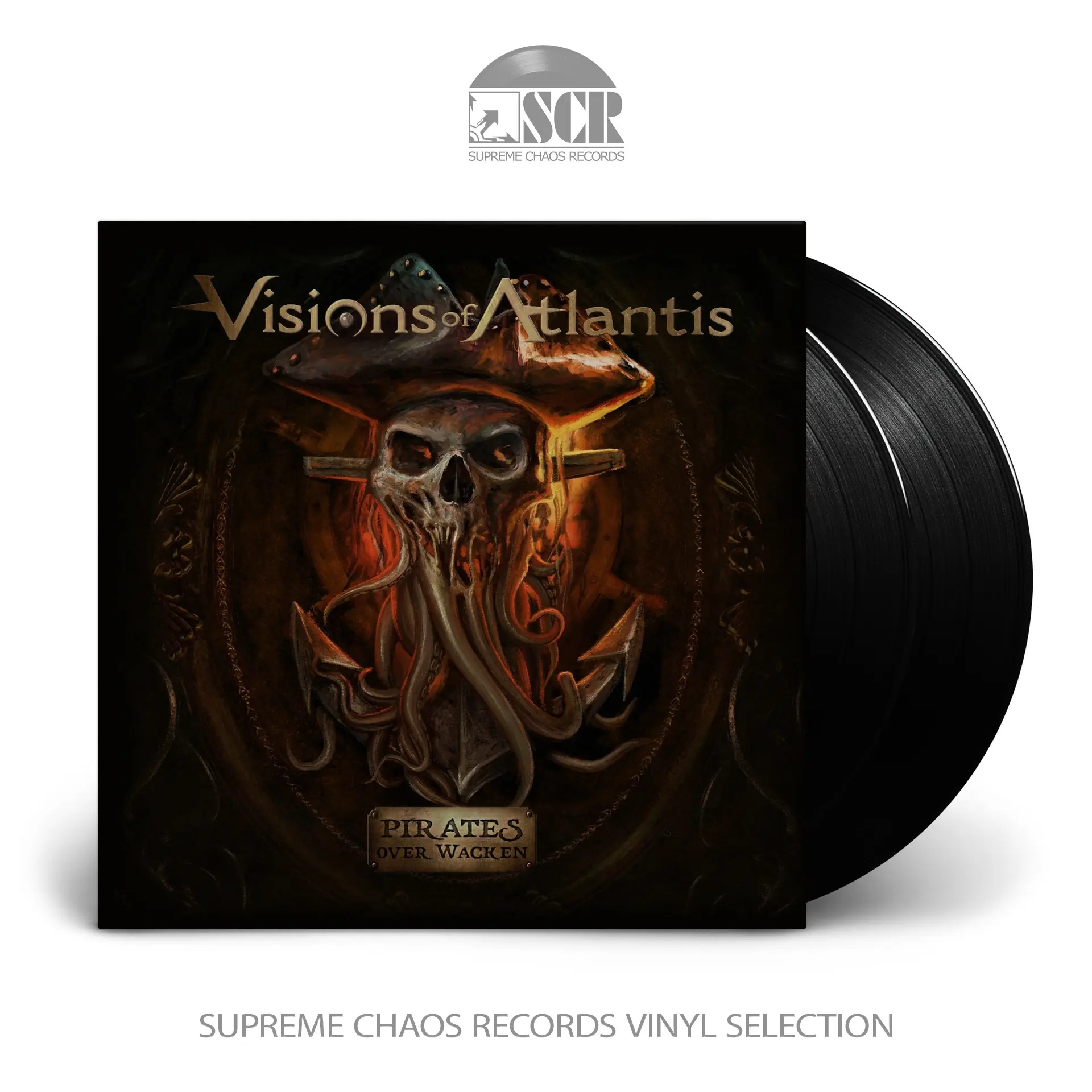 VISIONS OF ATLANTIS - Pirates Over Wacken · BLACK DLP (Symphonic Metal Vinyl)