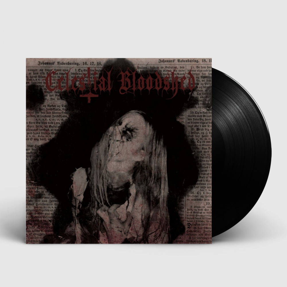 CELESTIAL BLOODSHED - Cursed, Scared And · BLACK LP