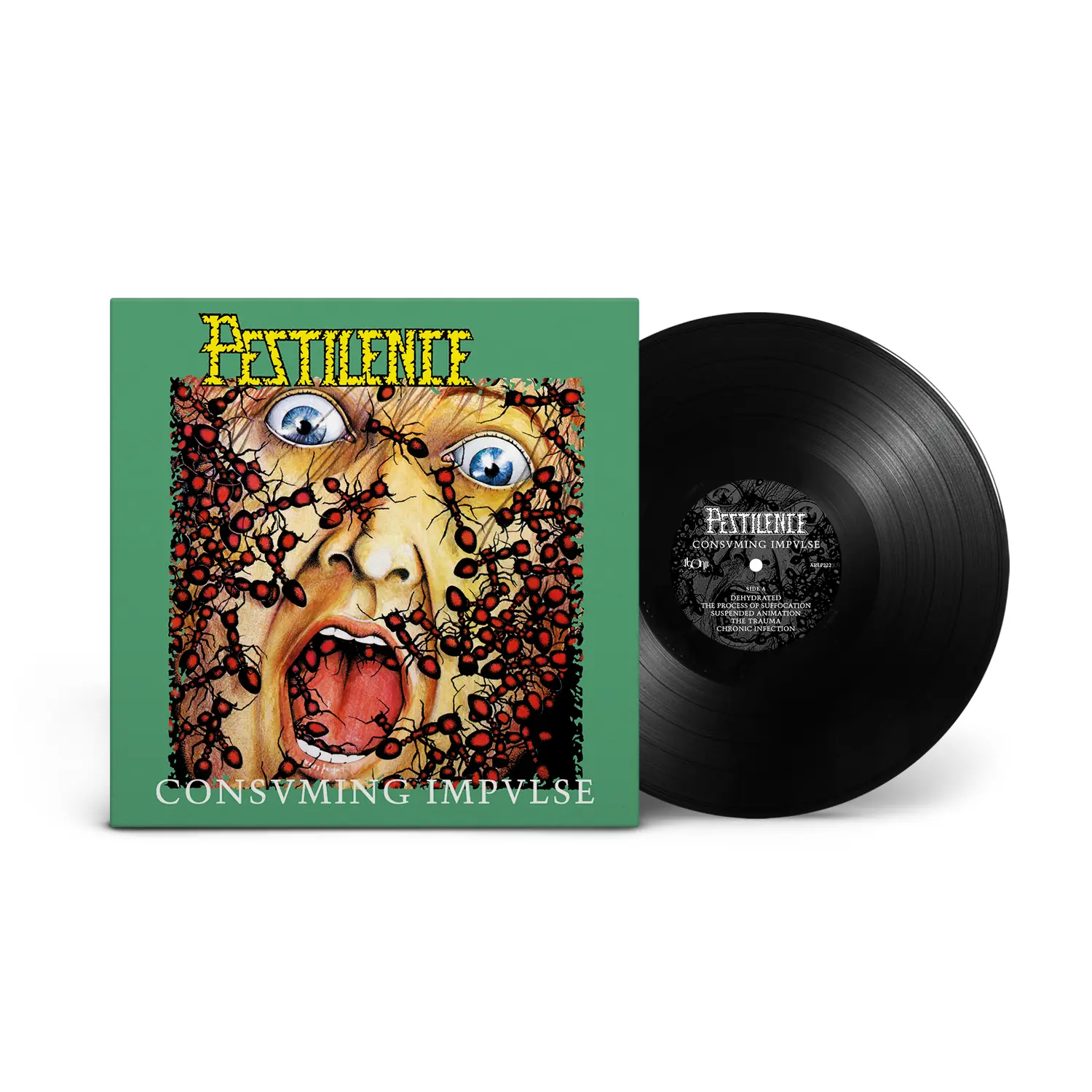 PESTILENCE - Consuming Impulse (Re-Release 2023) [BLACK] · LP