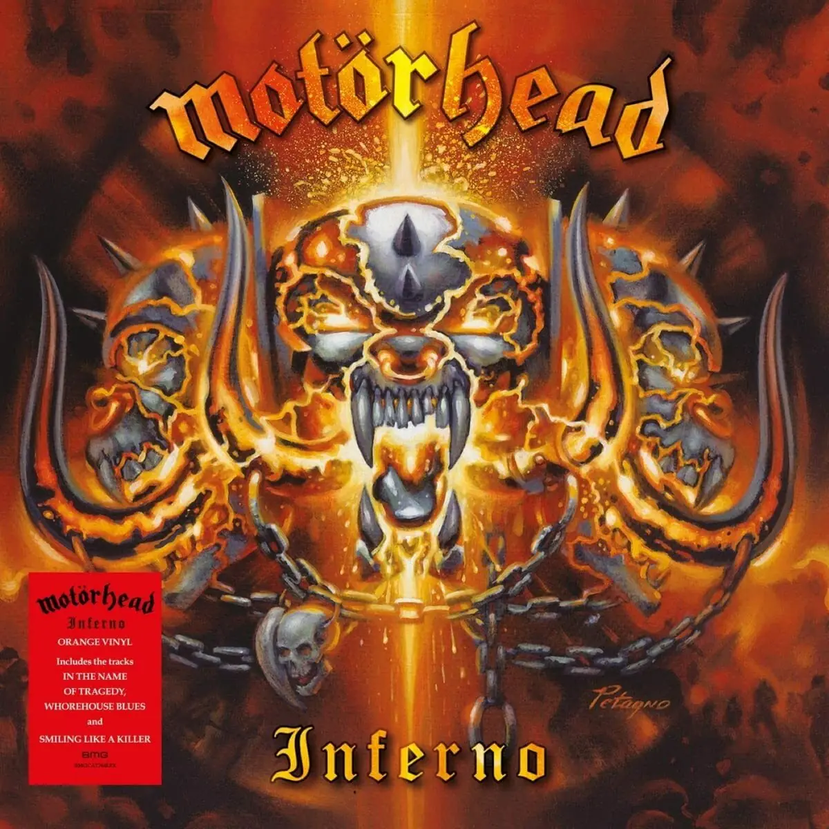 MOTÖRHEAD · Inferno | ORANGE DLP (Heavy Metal Vinyl) · Picture 1
