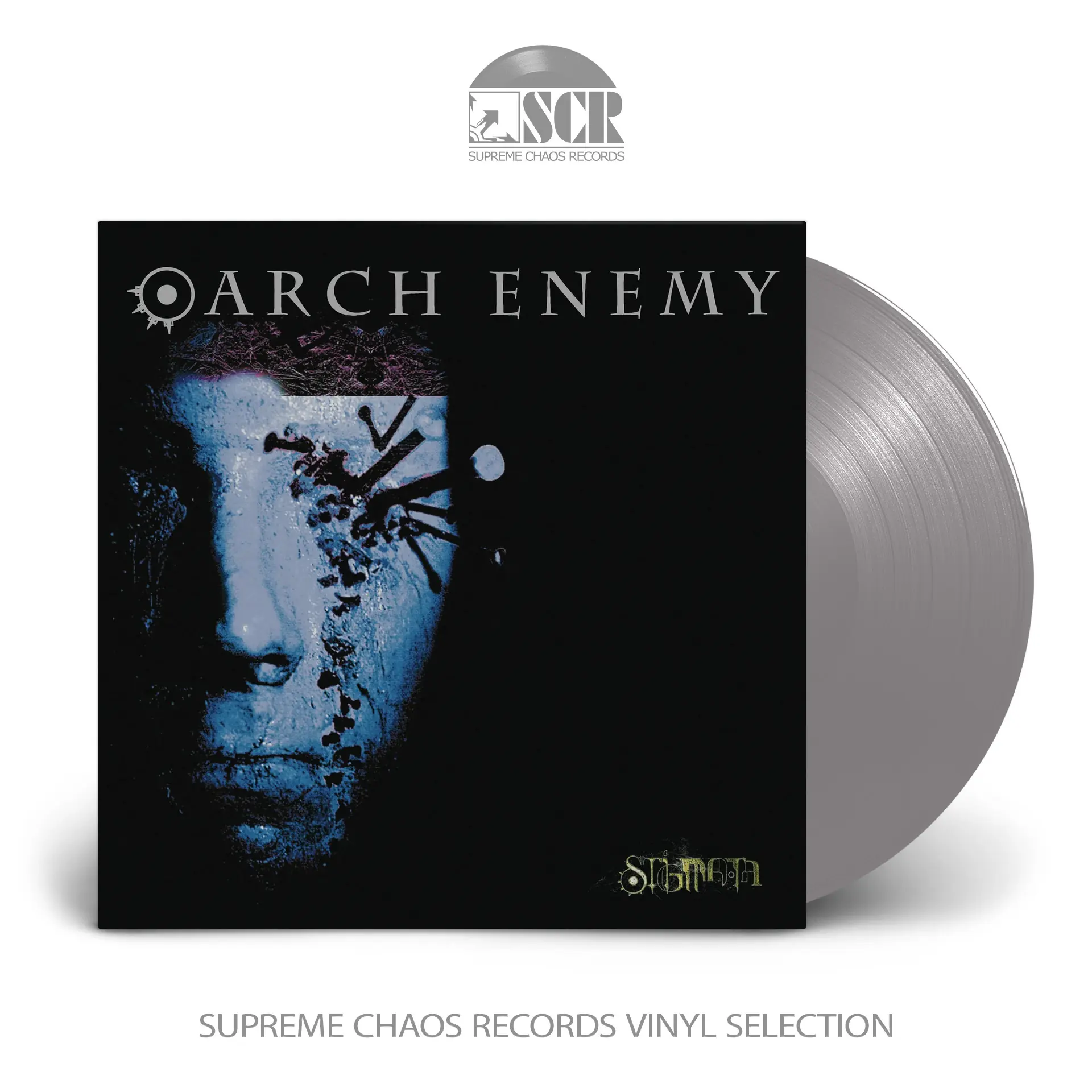 ARCH ENEMY · Stigmata (Re-Issue 2023) | SILVER LP ARCH ENEMY · Stigmata (Re-Issue 2023) | SILVER LP (Melodic Death Metal Vinyl)