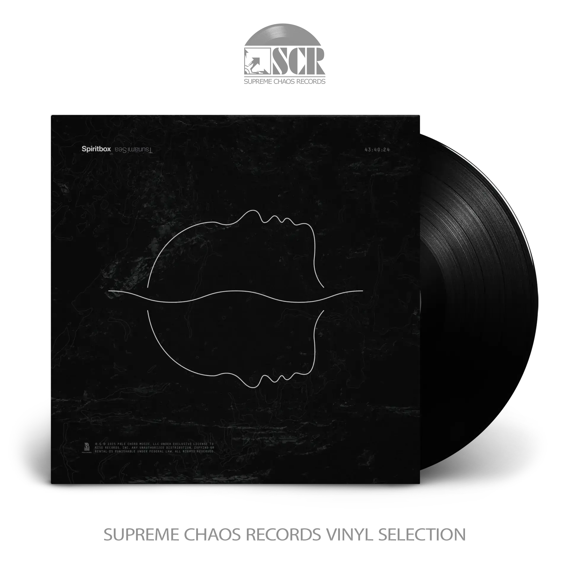 SPIRITBOX · Tsunami Sea | BLACK LP SPIRITBOX · Tsunami Sea | BLACK LP (Heavy Metal/Alternative Rock Vinyl)