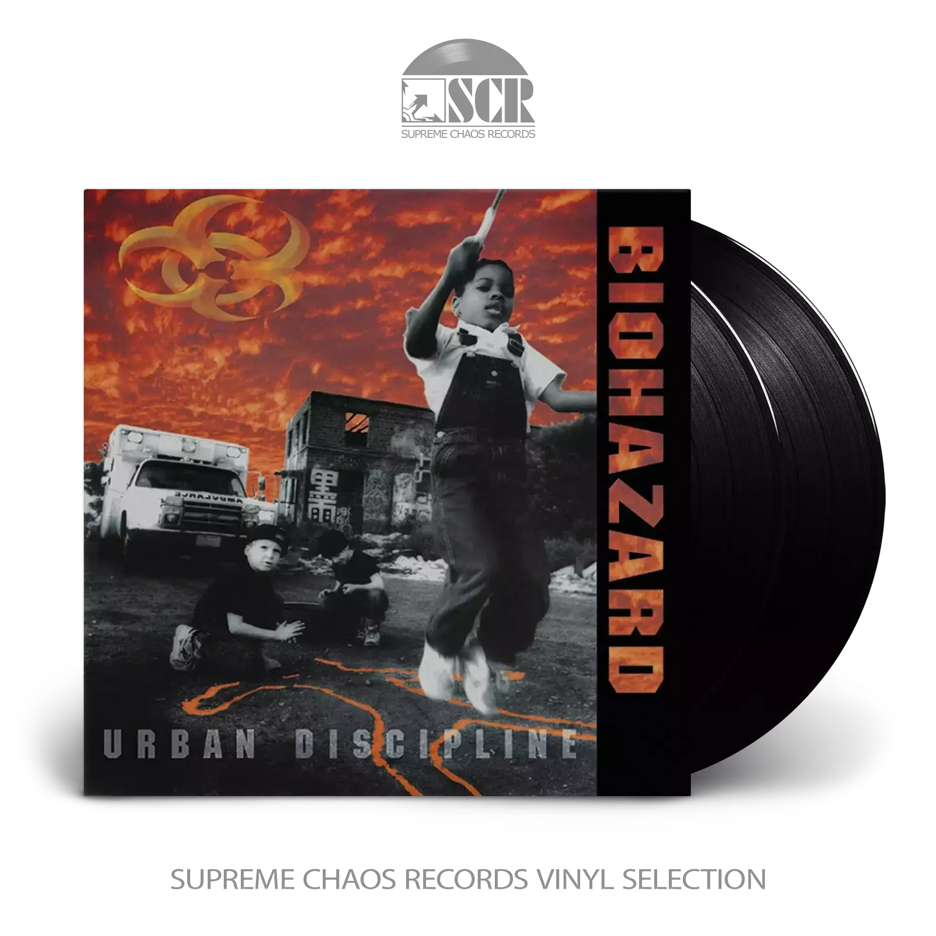 BIOHAZARD - Urban Discipline (30th Anniversary Deluxe Edition) · BLACK 2LP