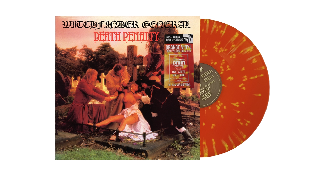 WITCHFINDER GENERAL - Death Penalty [ORANGE/YELLOW SPLATTER LP]