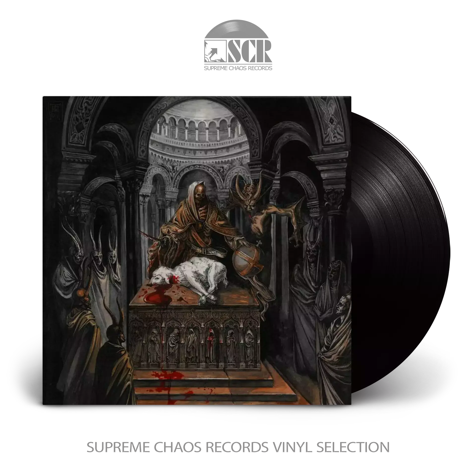 WHOREDOM RIFE · Dommedagskvad | BLACK LP WHOREDOM RIFE · Dommedagskvad | BLACK LP (Black Metal Vinyl)