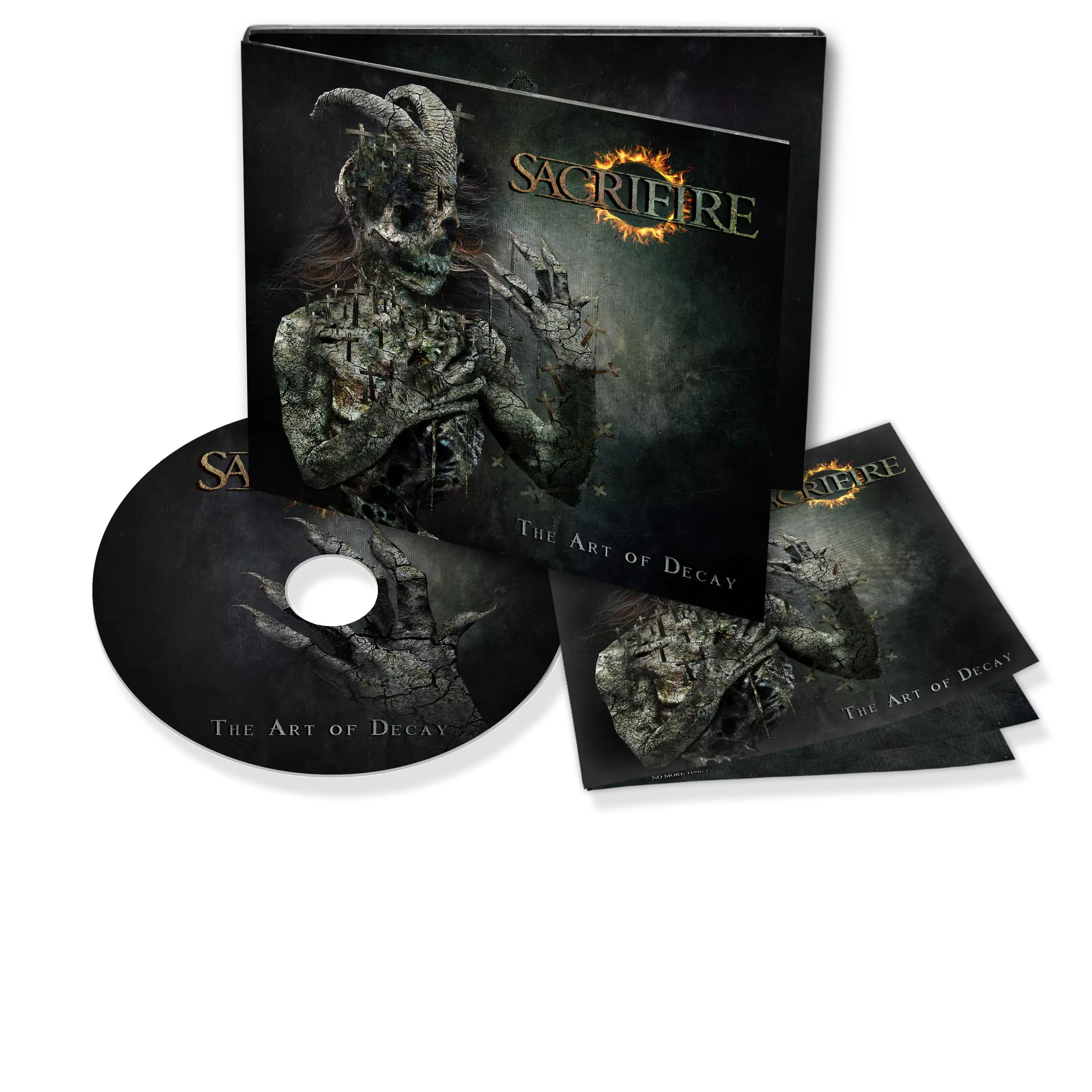 SACRIFIRE · The Art Of Decay | DIGIPAK CD SACRIFIRE · The Art Of Decay | DIGIPAK CD (Doom Metal/Gothic Metal CDs)