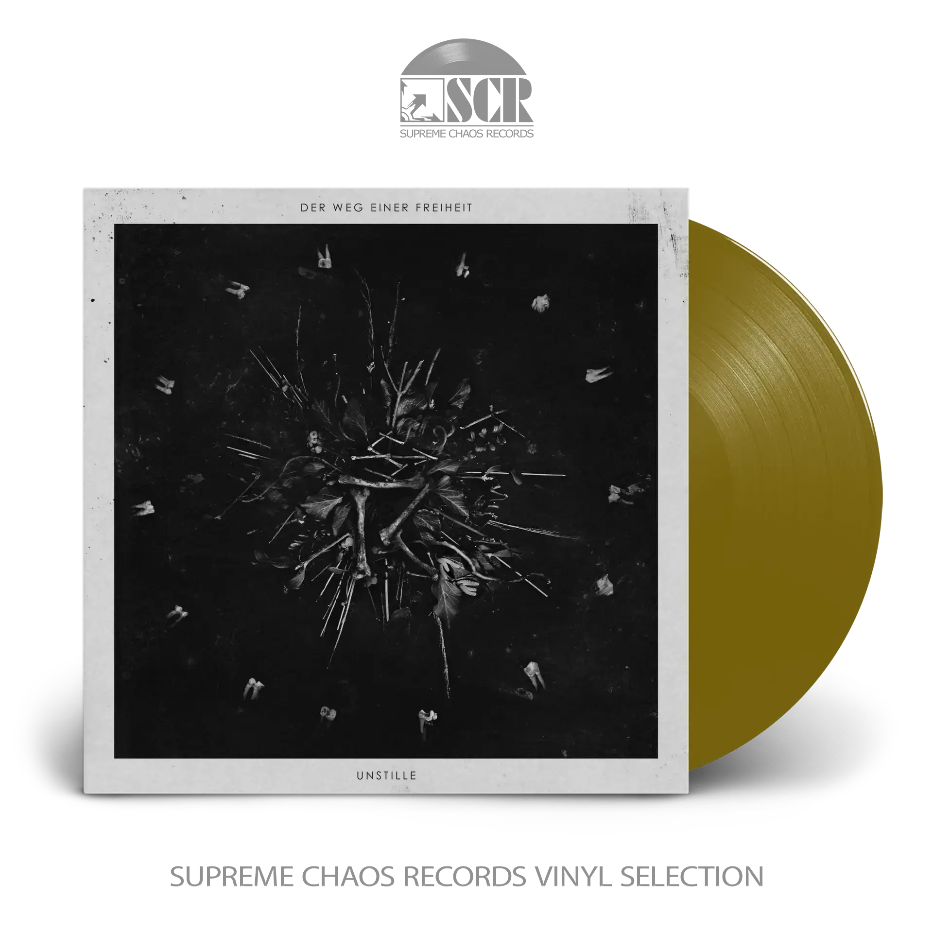 DER WEG EINER FREIHEIT · Unstille | GOLD LP DER WEG EINER FREIHEIT · Unstille | GOLD LP (Black Metal Vinyl)