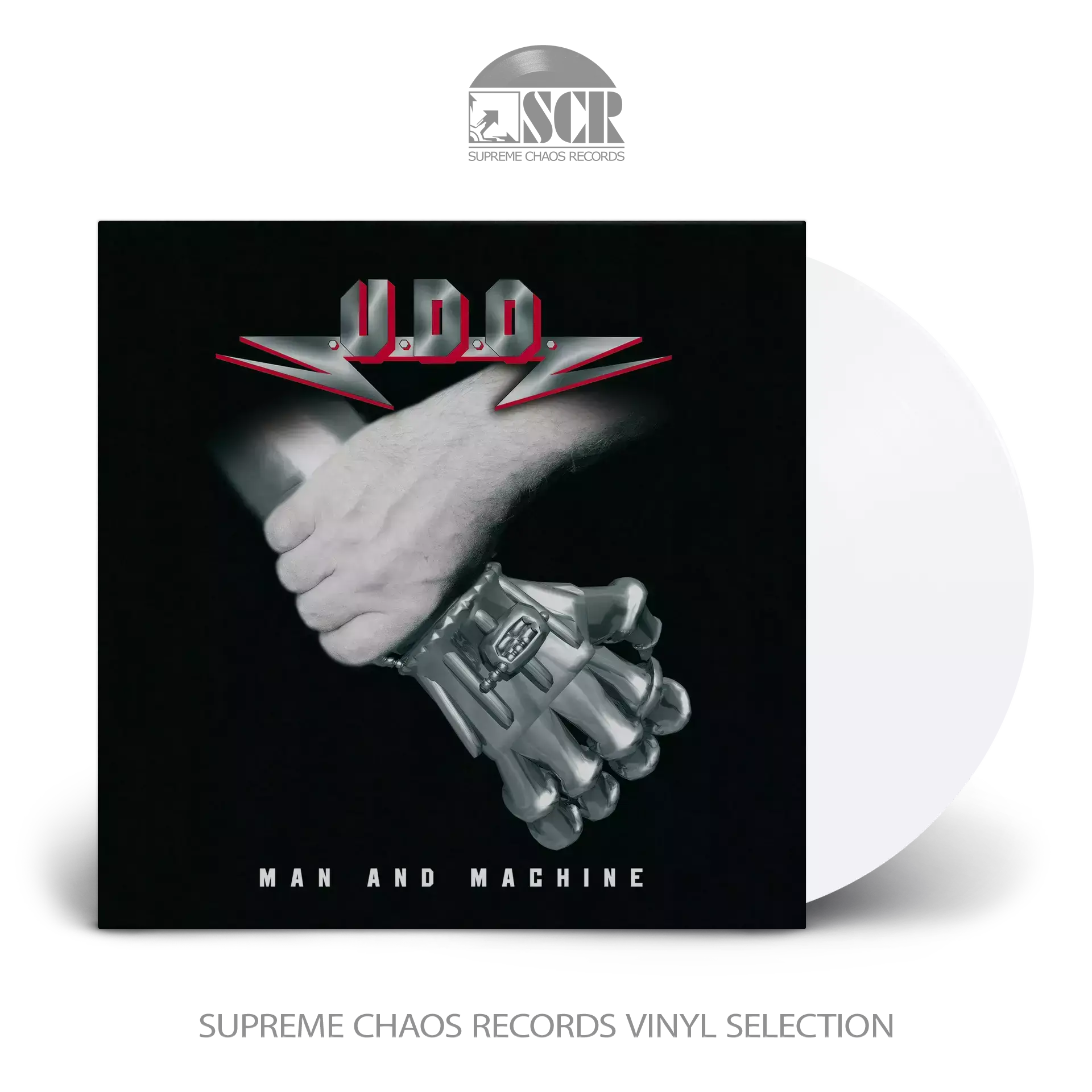 U.D.O. - Man And Machine · WHITE LP