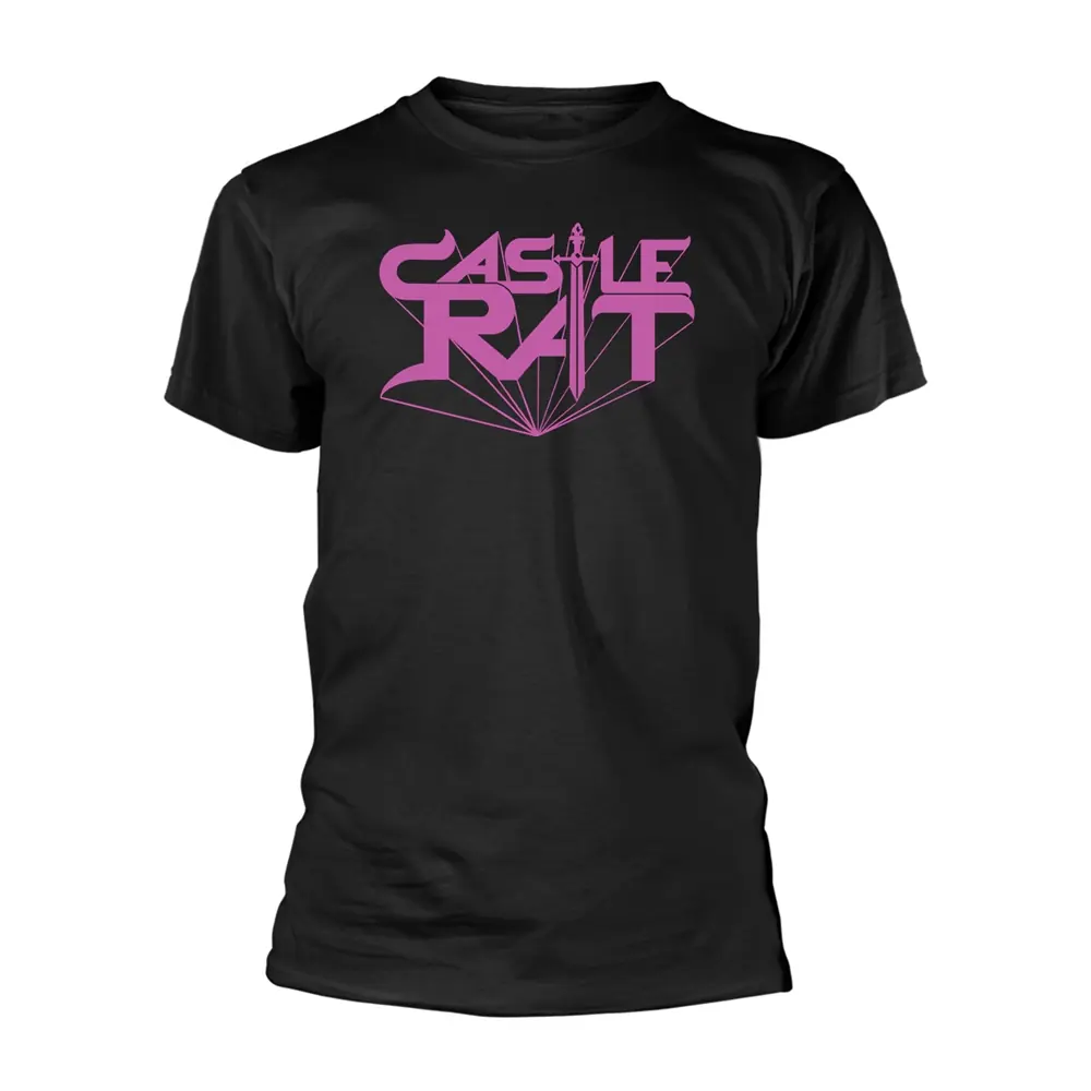 CASTLE RAT - Logo · T-SHIRT (Doom Metal/Heavy Metal/Epic Metal Clothes)
