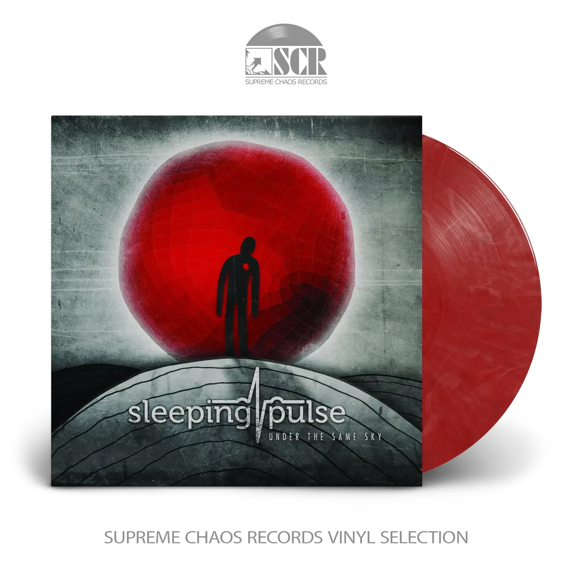 SLEEPING PULSE - Under The Same Sky · RED/BLACK/WHITE MARBLED LP SLEEPING PULSE - Under The Same Sky · RED/BLACK/WHITE MARBLED LP (Progressive Rock/Alternative Rock Vinyl)