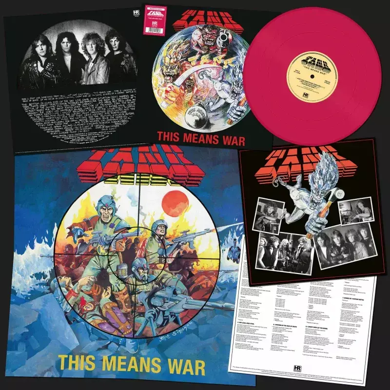 TANK · This Means War (Regular Edition) | MAGENTA LP TANK · This Means War (Regular Edition) | MAGENTA LP (Heavy Metal Vinyl)