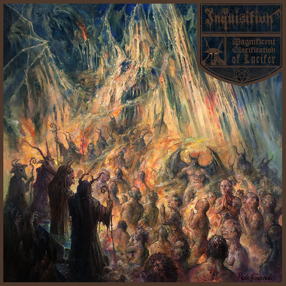 INQUISITION · Magnificent Glorification Of Lucifer | BLACK DLP (Black Metal Vinyl) · Picture 1
