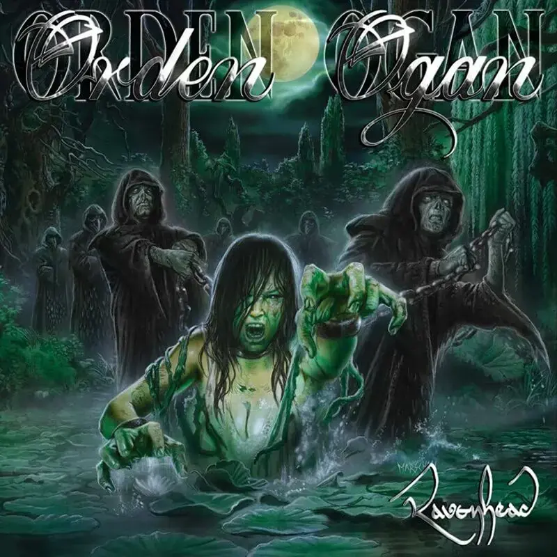 ORDEN OGAN - Ravenhead · CLEAR/GREEN 2LP (Heavy Metal Vinyl) · Picture 1