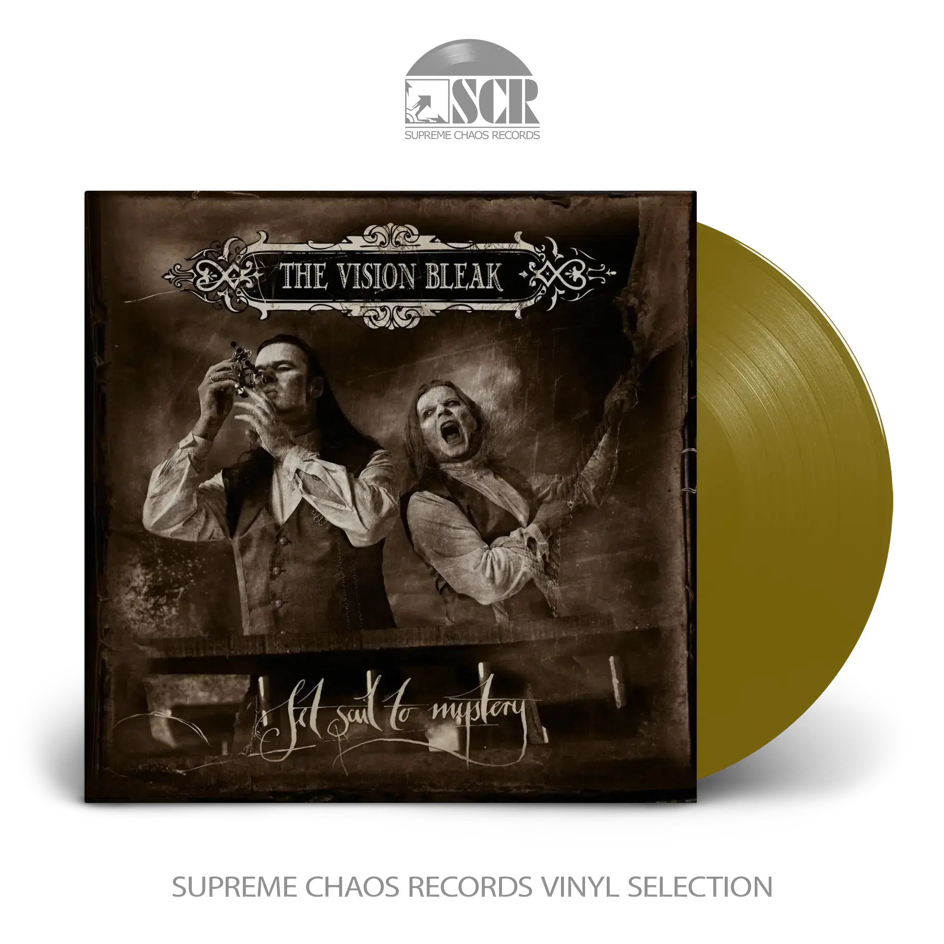 THE VISION BLEAK - Set Sail To Mystery · GOLD LP THE VISION BLEAK - Set Sail To Mystery · GOLD LP (Gothic Metal/Horror Metal/Heavy Metal Vinyl)