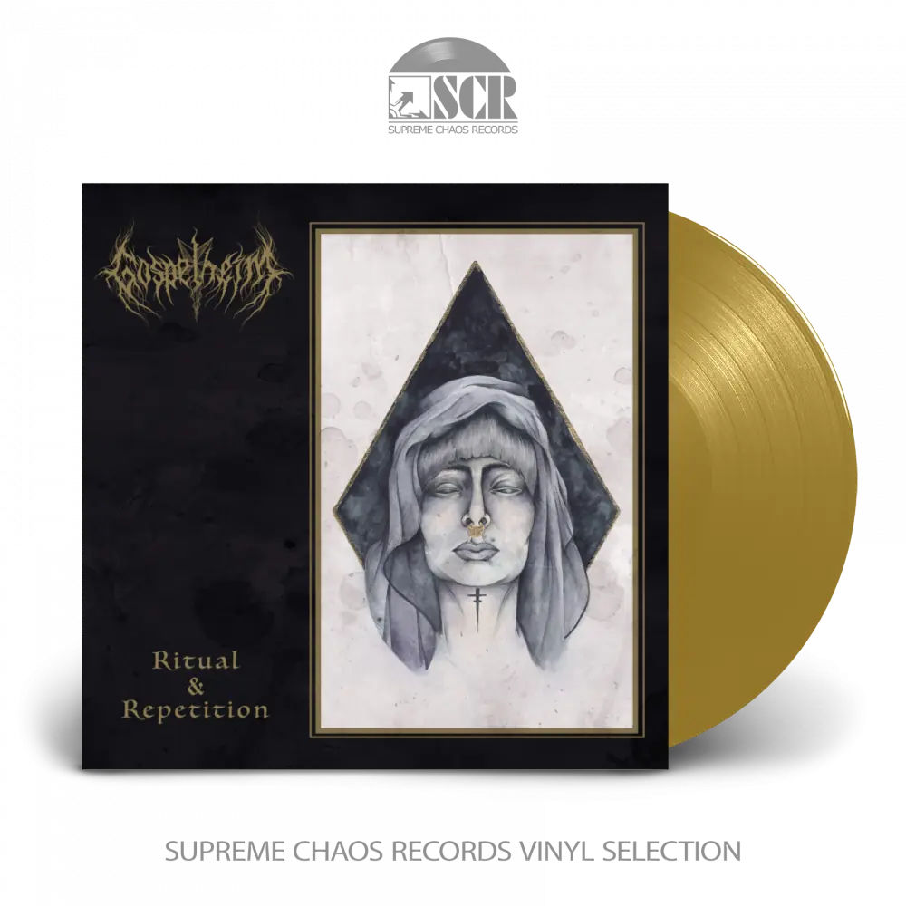 GOSPELHEIM - Ritual & Repetition · GOLD LP (Black Metal/Gothic Metal Vinyl)