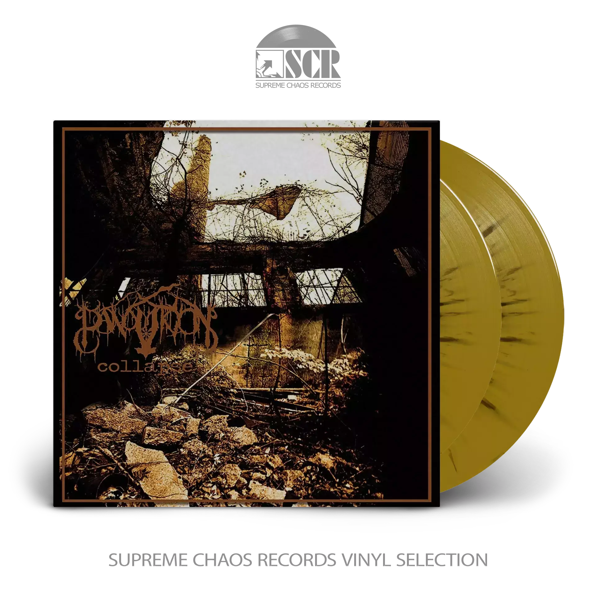 PANOPTICON - Collapse · GOLD/BLACK SPLATTER DLP + CD