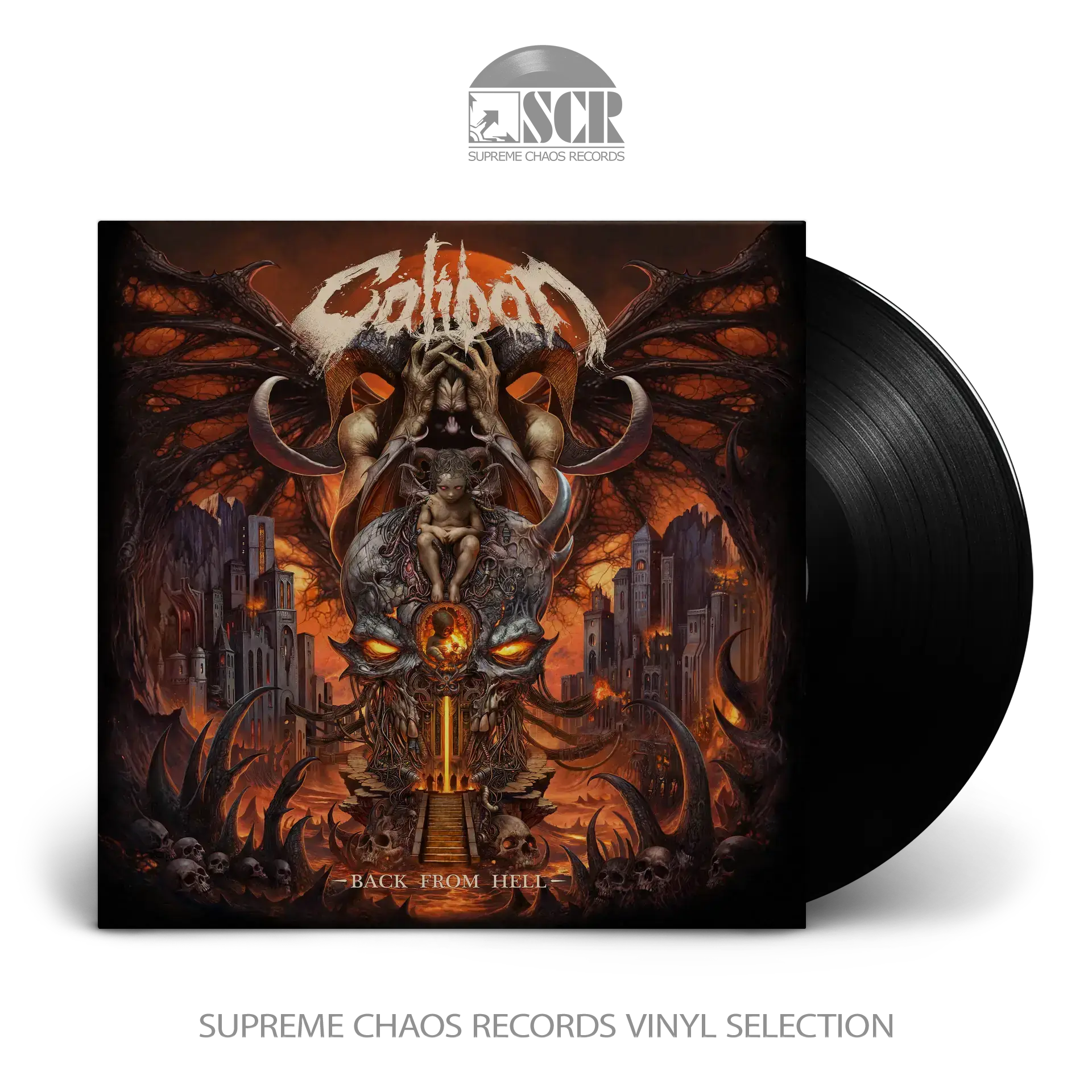 CALIBAN - Back From Hell · BLACK LP CALIBAN - Back From Hell · BLACK LP (Metalcore Vinyl)