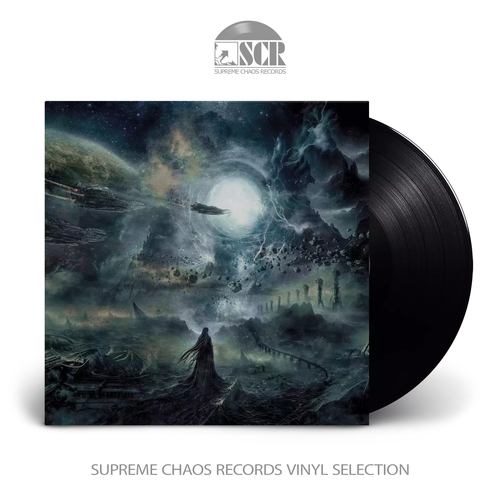 NYKTOPHOBIA · To The Stars | BLACK LP NYKTOPHOBIA · To The Stars | BLACK LP (Death Metal Vinyl)