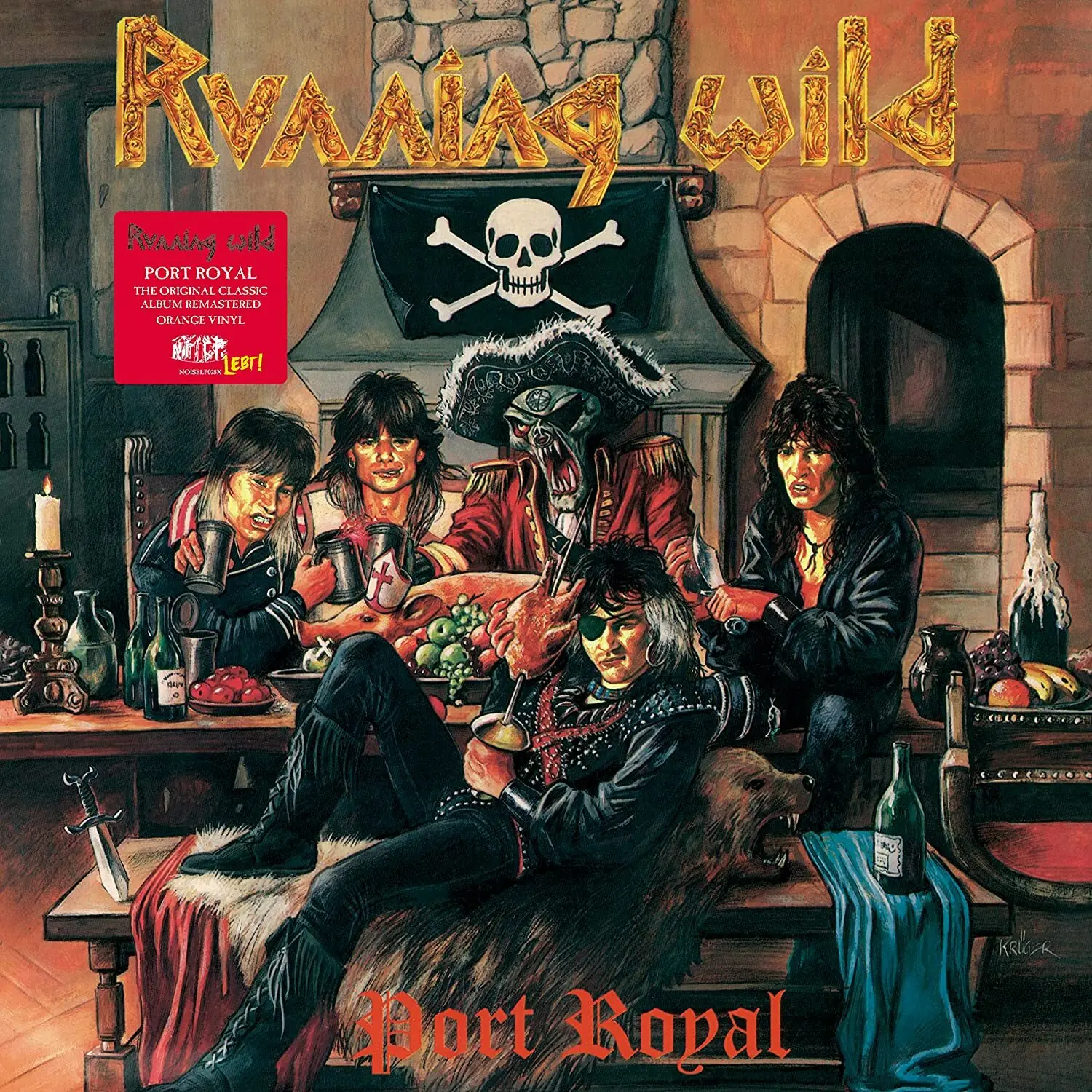 RUNNING WILD · Port Royal | ORANGE LP · Picture 1 RUNNING WILD · Port Royal | ORANGE LP (Heavy Metal Vinyl) · Picture 1