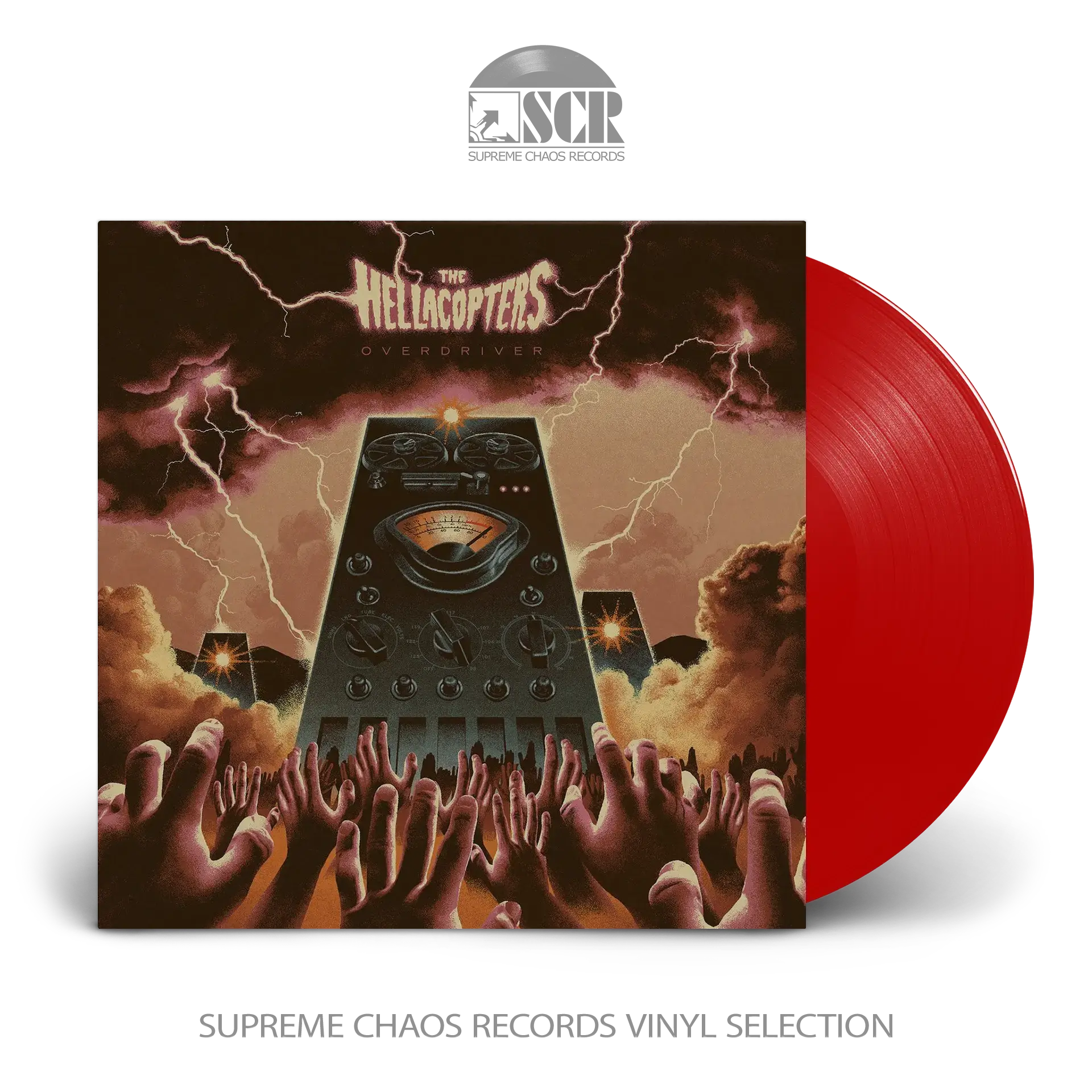 THE HELLACOPTERS · Overdriver | BRICK RED LP (Hard Rock Vinyl)
