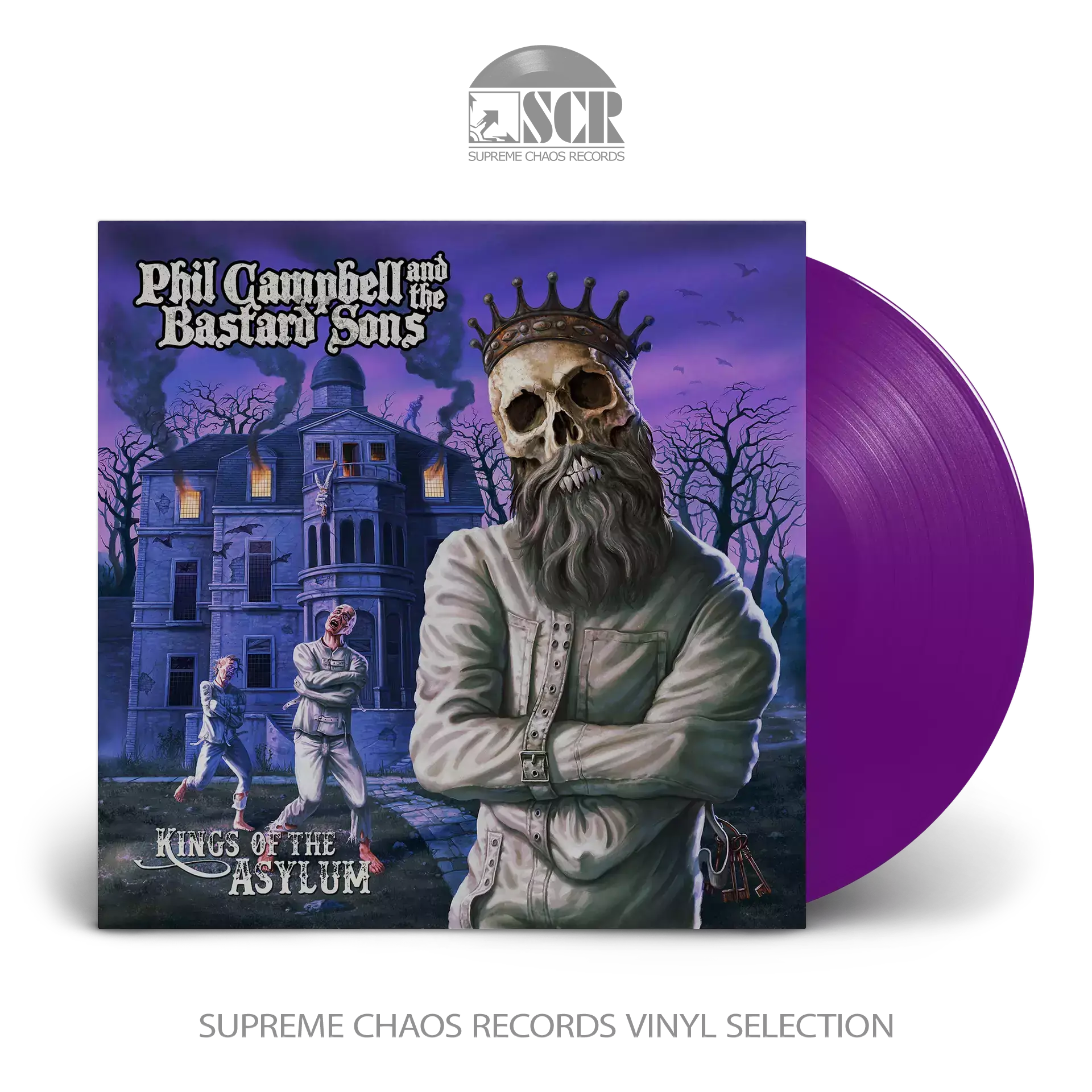 PHIL CAMPBELL AND THE BASTARD SONS · Kings Of The Asylum | PURPLE VINYL (Hard Rock Vinyl)