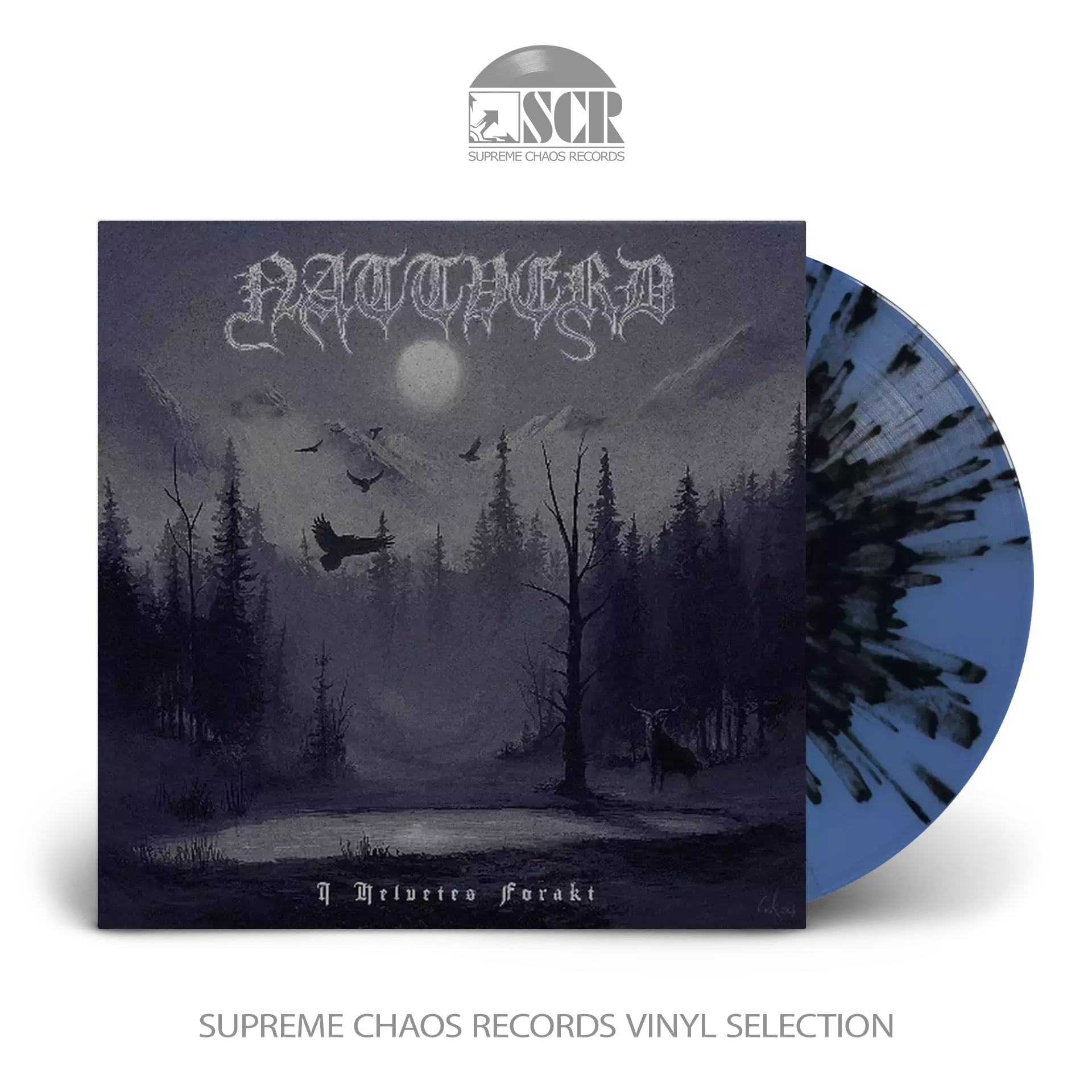NATTVERD - I Helvetes Forakt · BLUE/BLACK SPLATTER LP