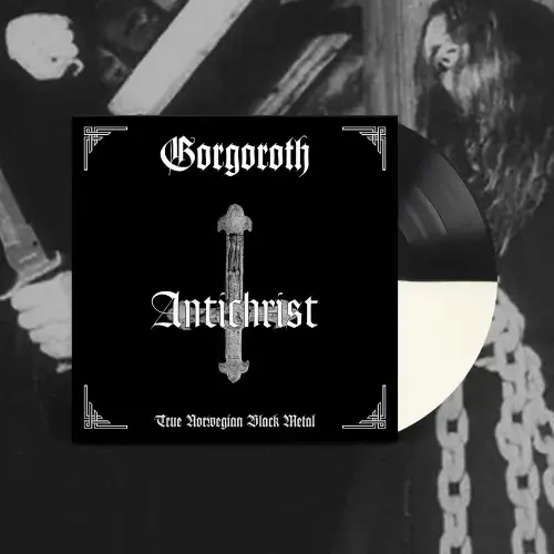 GORGOROTH - Antichrist · WHITE/BLACK SPLIT LP (Black Metal Vinyl)