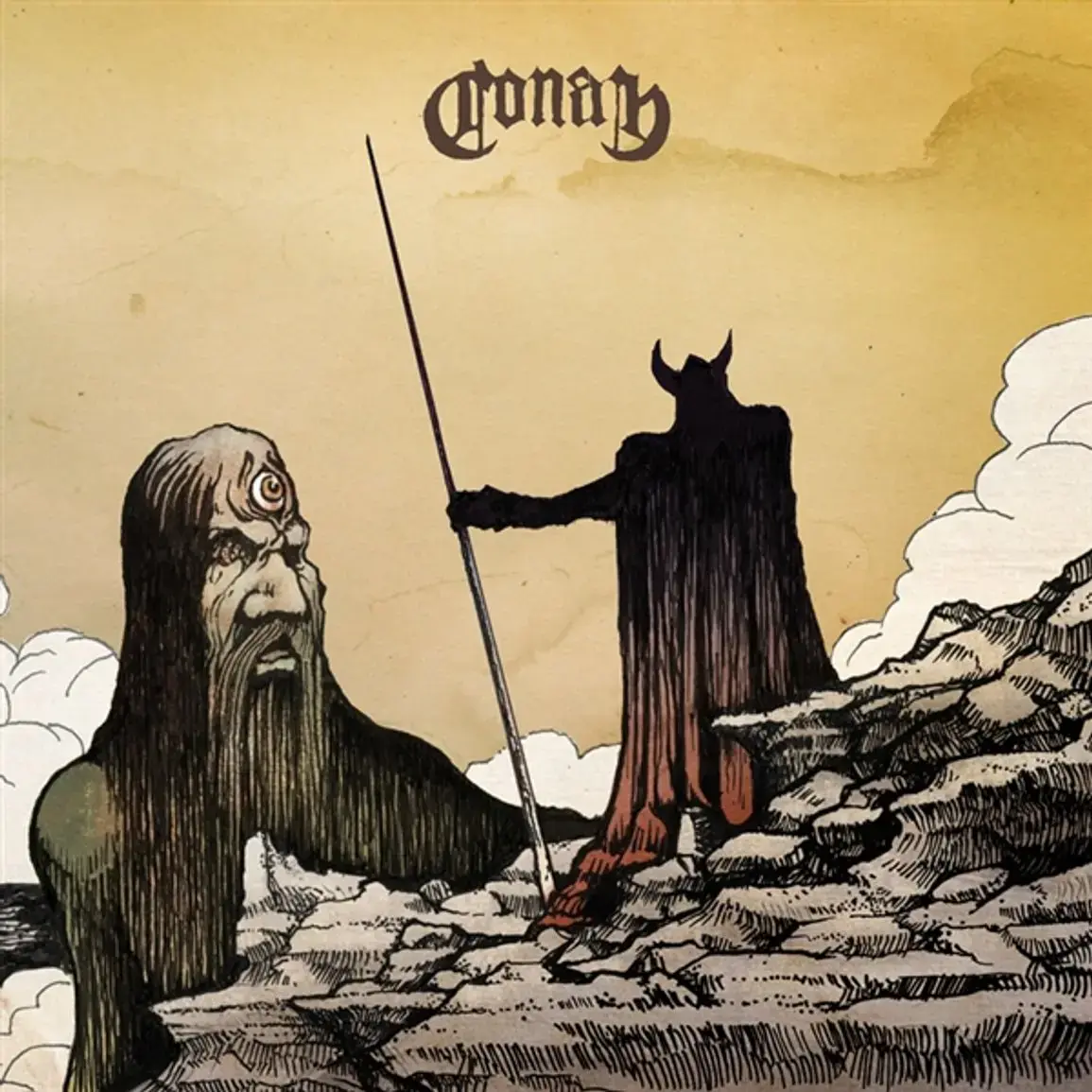 CONAN · Monnos | BLACK LP (Doom Metal Vinyl) · Picture 1